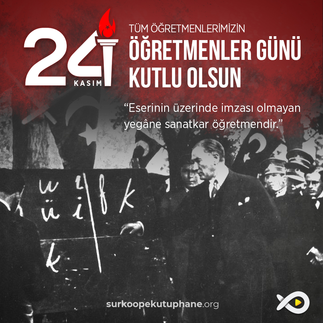 24 KASIM ÖĞRETMENLER GÜNÜ